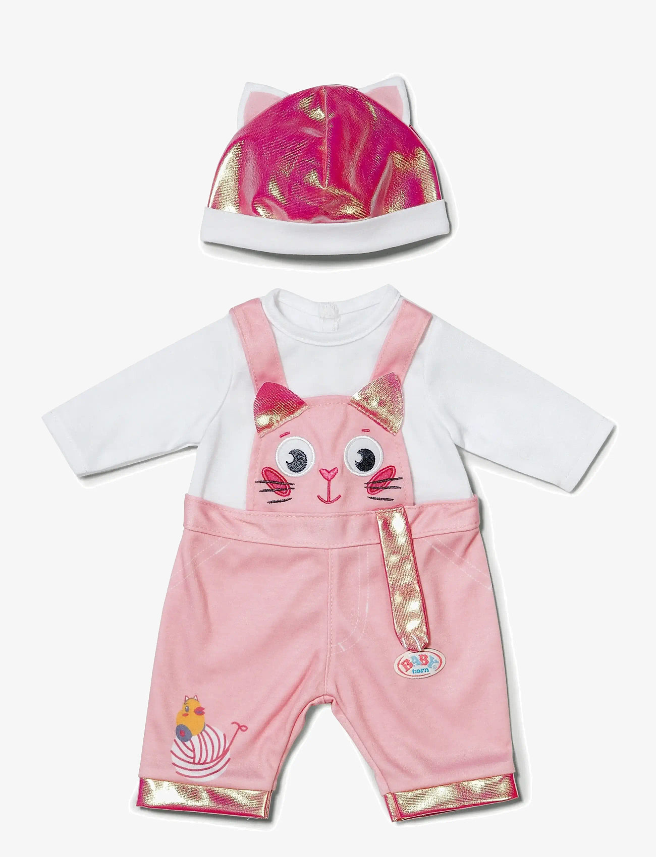 BABY born - BABY born Onesie with Hat 43cm - dockkläder - multicolor - 0