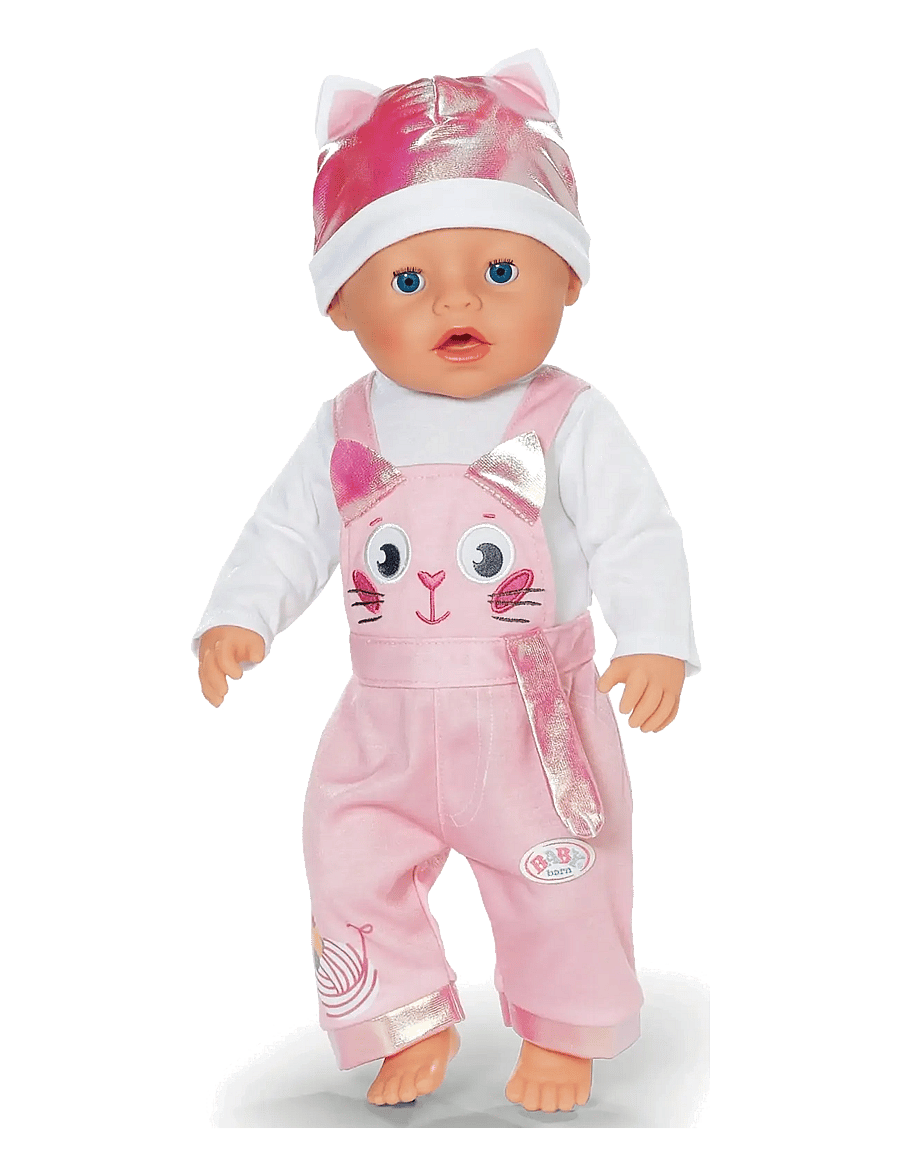 BABY born - BABY born Onesie with Hat 43cm - dúkkuföt - multicolor - 1