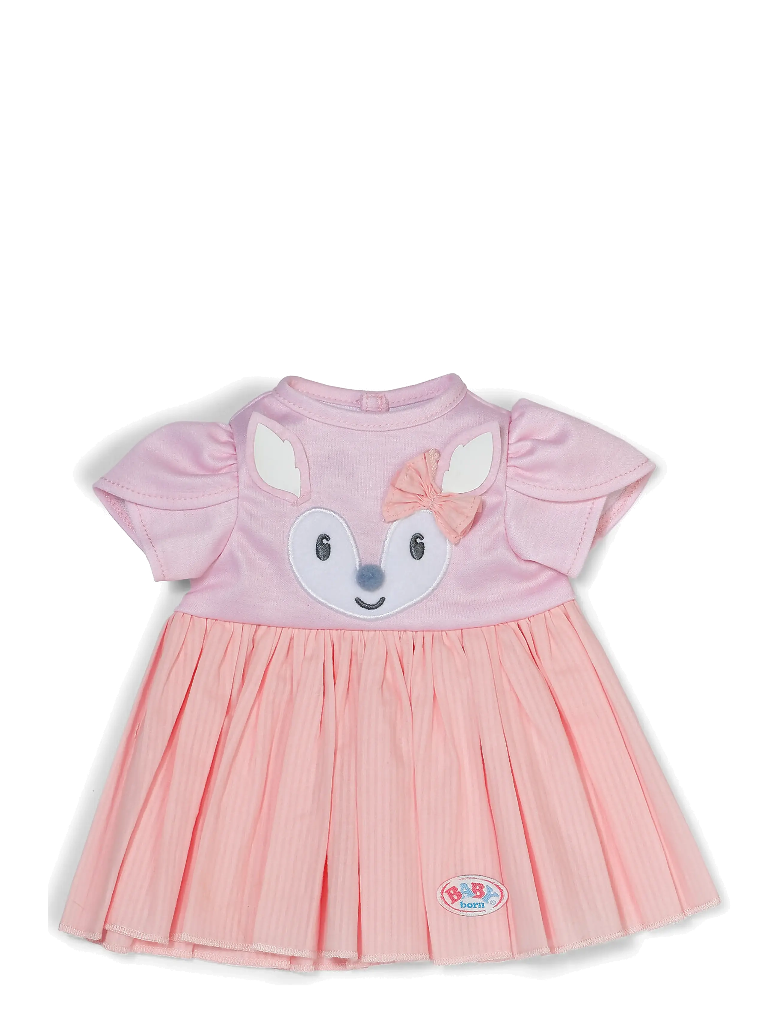 BABY born Dress Little Deer 43Cm, Børn, Doll Clothes, Pink, Str: ONE SIZE