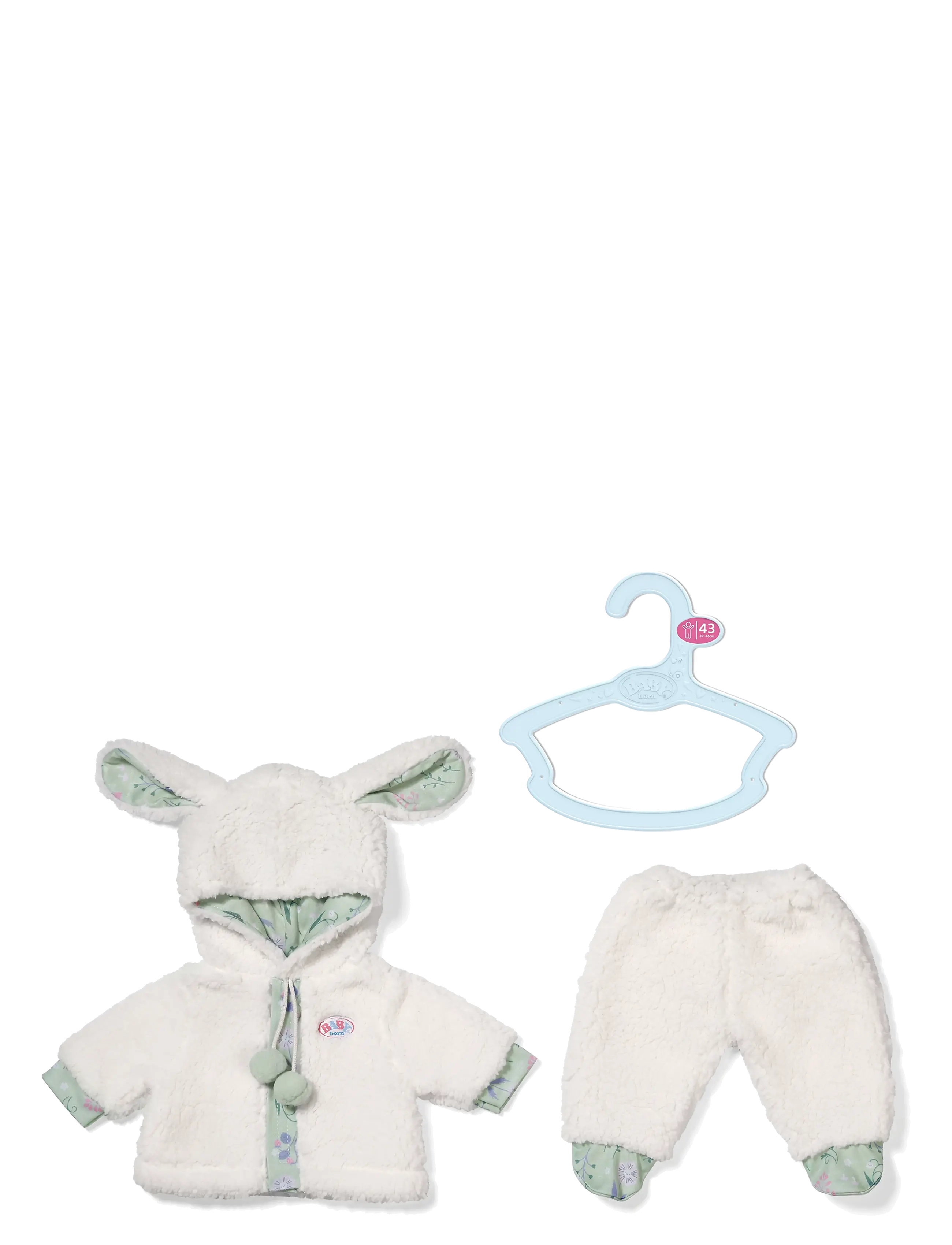 BABY born Sheep Outfit 43Cm, Børn, Doll Clothes, Multi/mønstret, Str: ONE SIZE