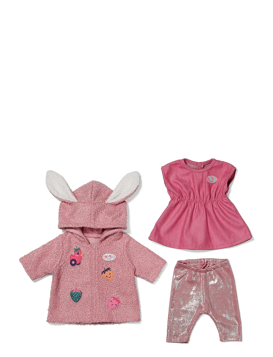 BABY born - BABY born Coat Set with Dress 43cm - dukketøj - multicolor - 0