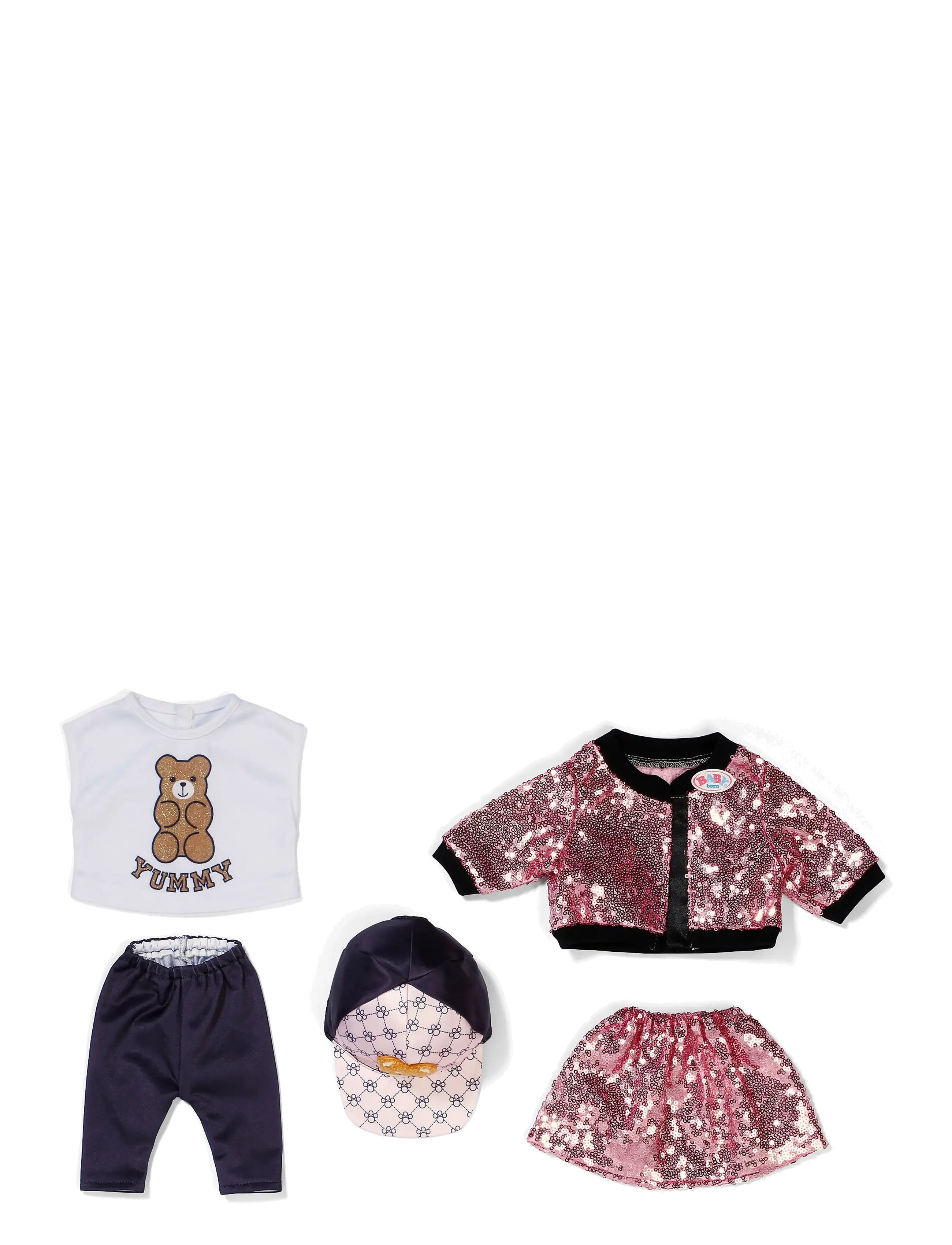 BABY born - BABY born Glam Outfit 43cm - dukketøj - multicolor - 1