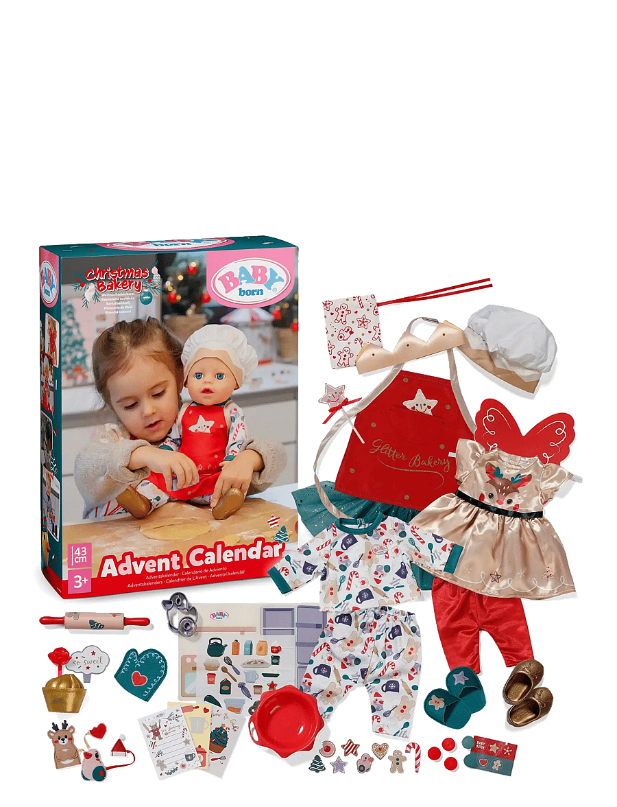 BABY born - BABY born Advent Calendar 43cm - nuken vaatteet - multicolor - 0