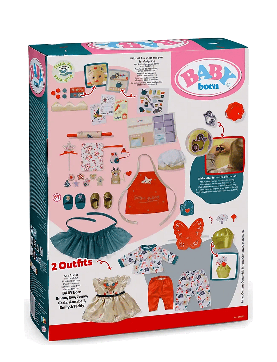 BABY born - BABY born Advent Calendar 43cm - nuken vaatteet - multicolor - 3