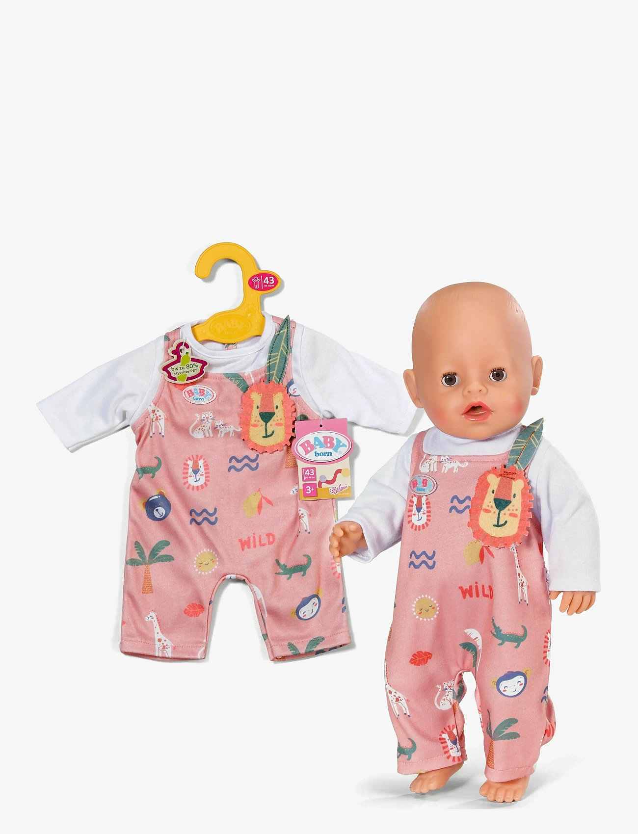 BABY born - BABY born Romper Jungle 43cm - doll clothes - multicolor - 1