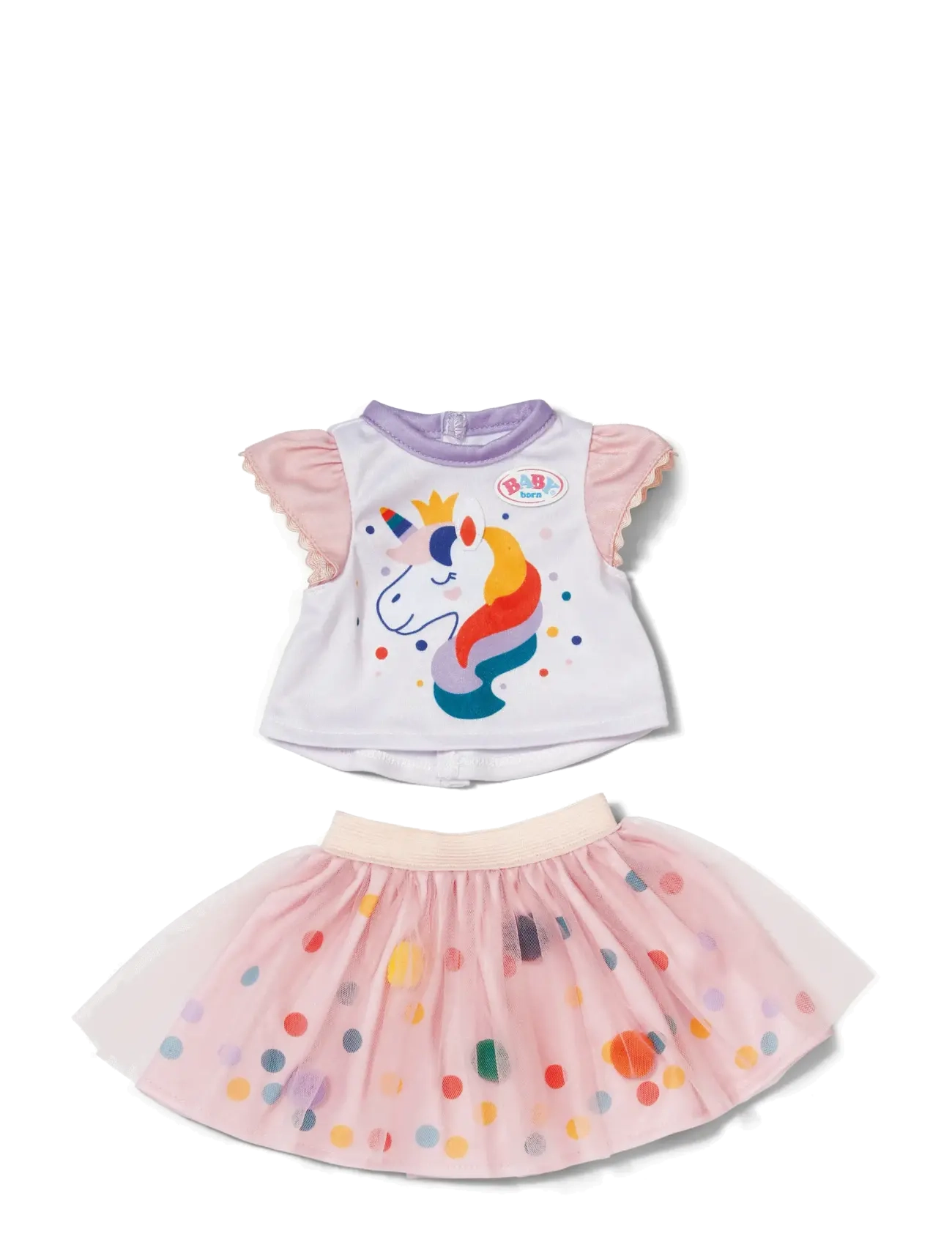 BABY born Tutu Dress Unicorn 43Cm, Børn, Doll Clothes, Multi/mønstret, Str: 43 CM