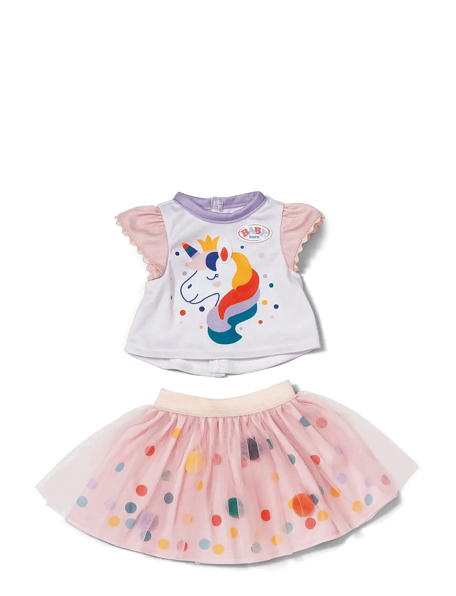 BABY born - BABY born Tutu Dress Unicorn 43cm - dúkkuföt - multicolor - 0