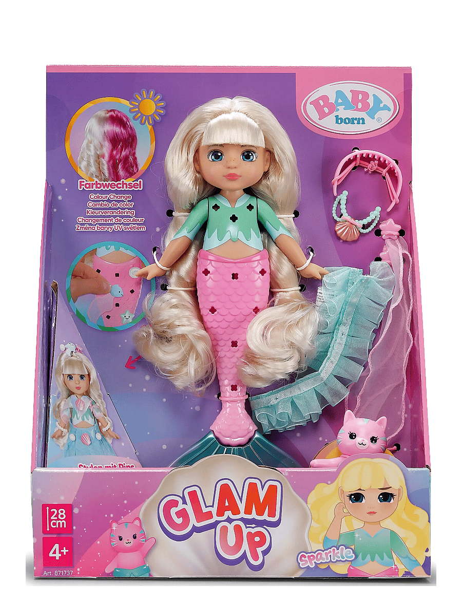 BABY born - BABY born Glam Up Sparkle - dukker - multicolor - 4