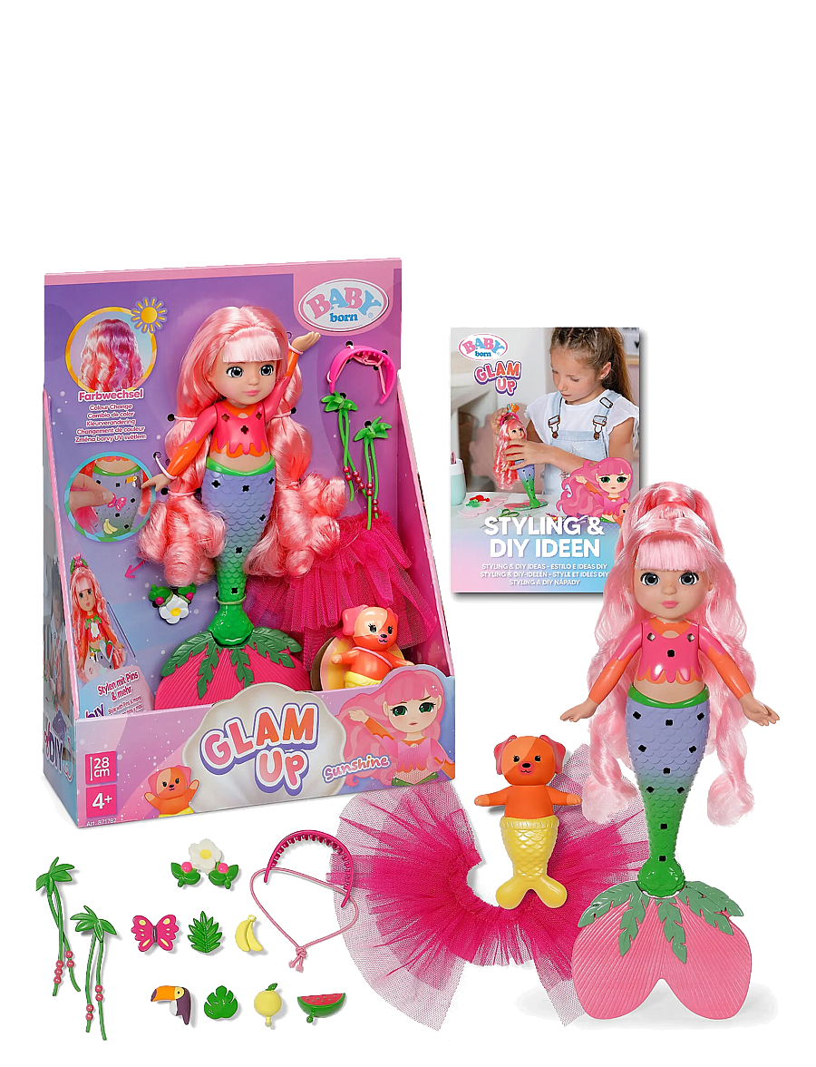 BABY born - BABY born Glam Up Sunshine - dúkkur - multicolor - 1