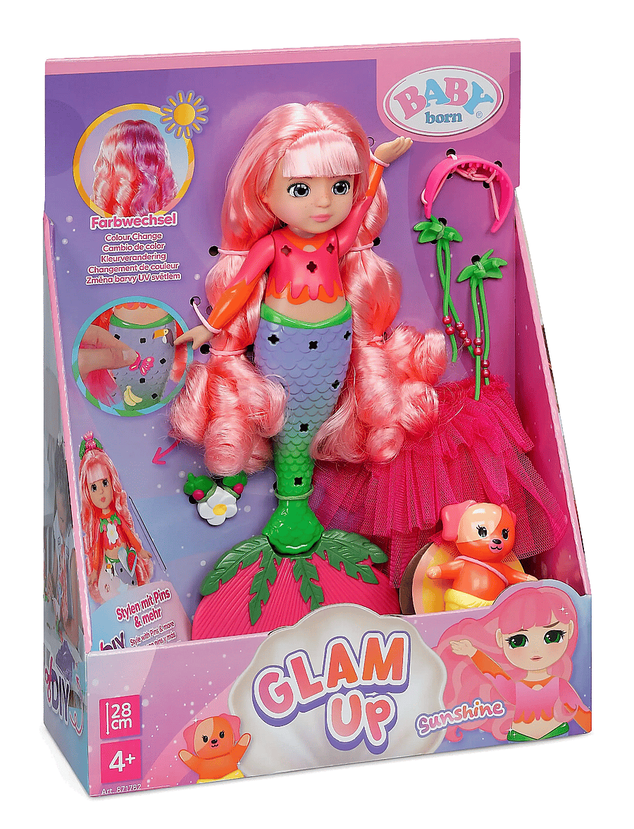 BABY born - BABY born Glam Up Sunshine - dúkkur - multicolor - 4