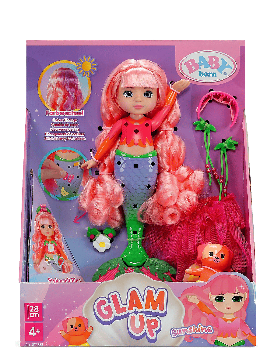BABY born - BABY born Glam Up Sunshine - dúkkur - multicolor - 5