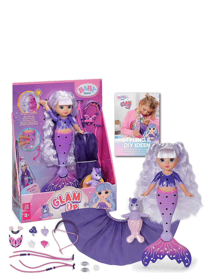 BABY born - BABY born Glam Up Aura - dukker - multicolor - 1
