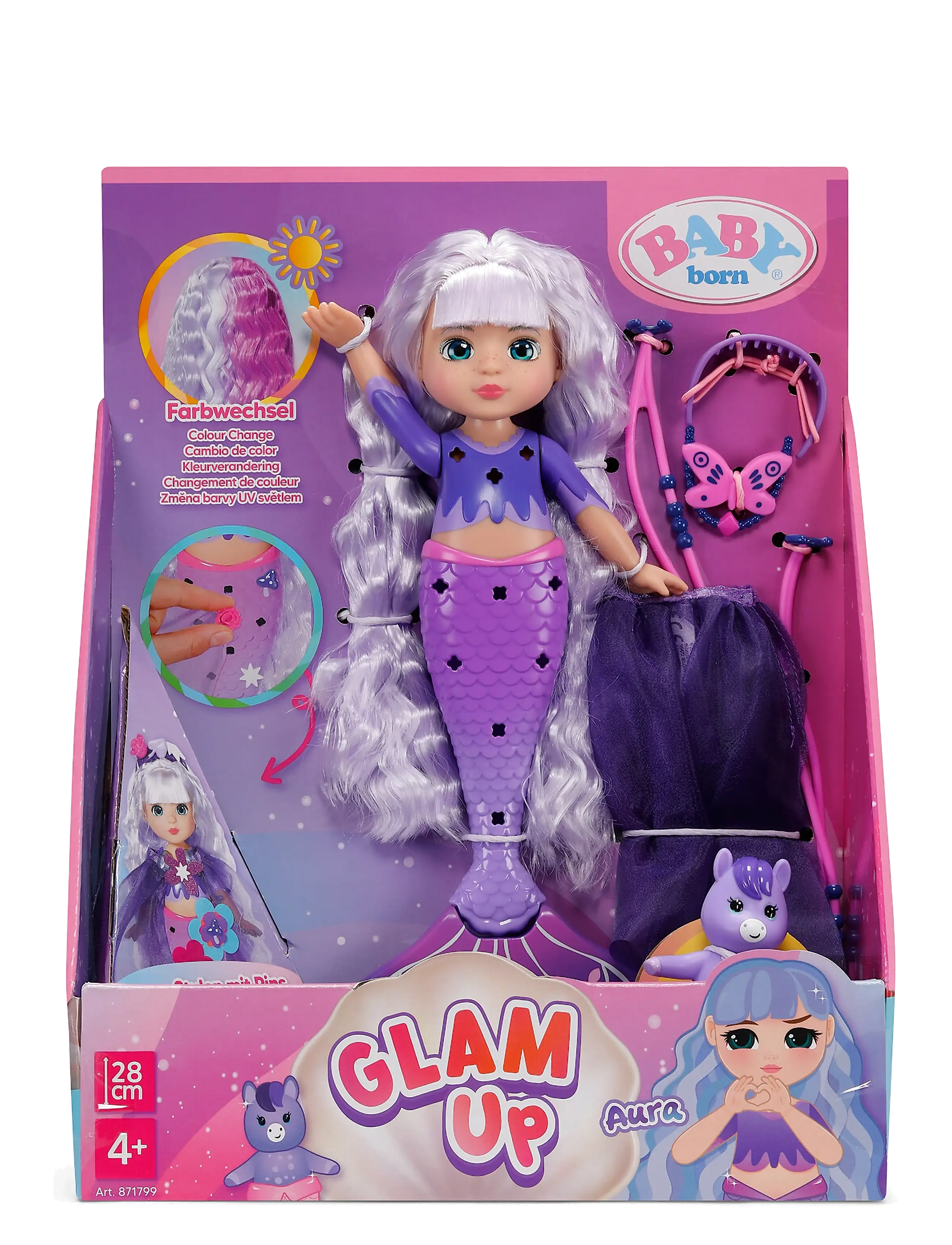 BABY born - BABY born Glam Up Aura - dukker - multicolor - 3