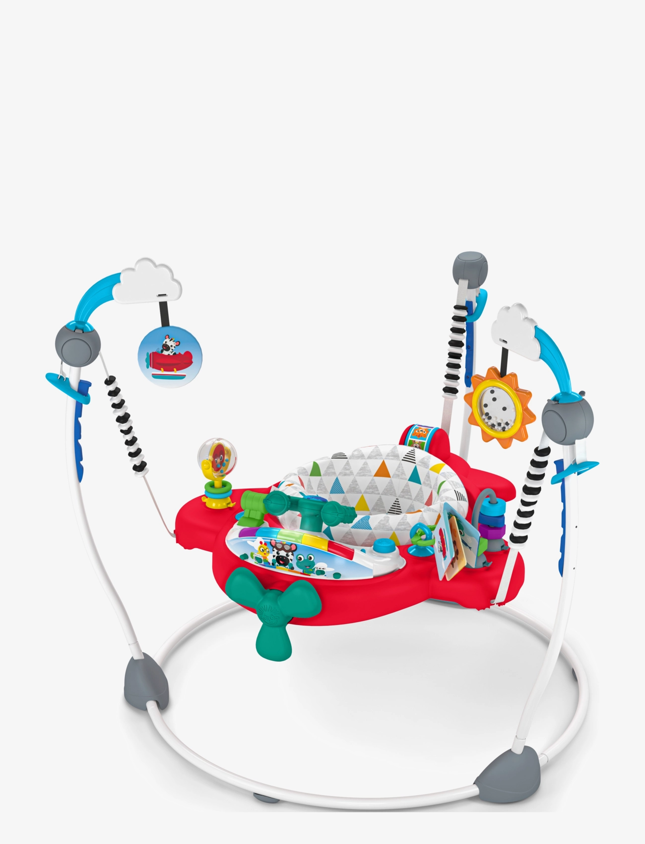 Baby Einstein 2-I-1 Activity Jumper: Sky Explorers, Børn, Activity Gyms, Multi/mønstret, Str: ONE SIZE