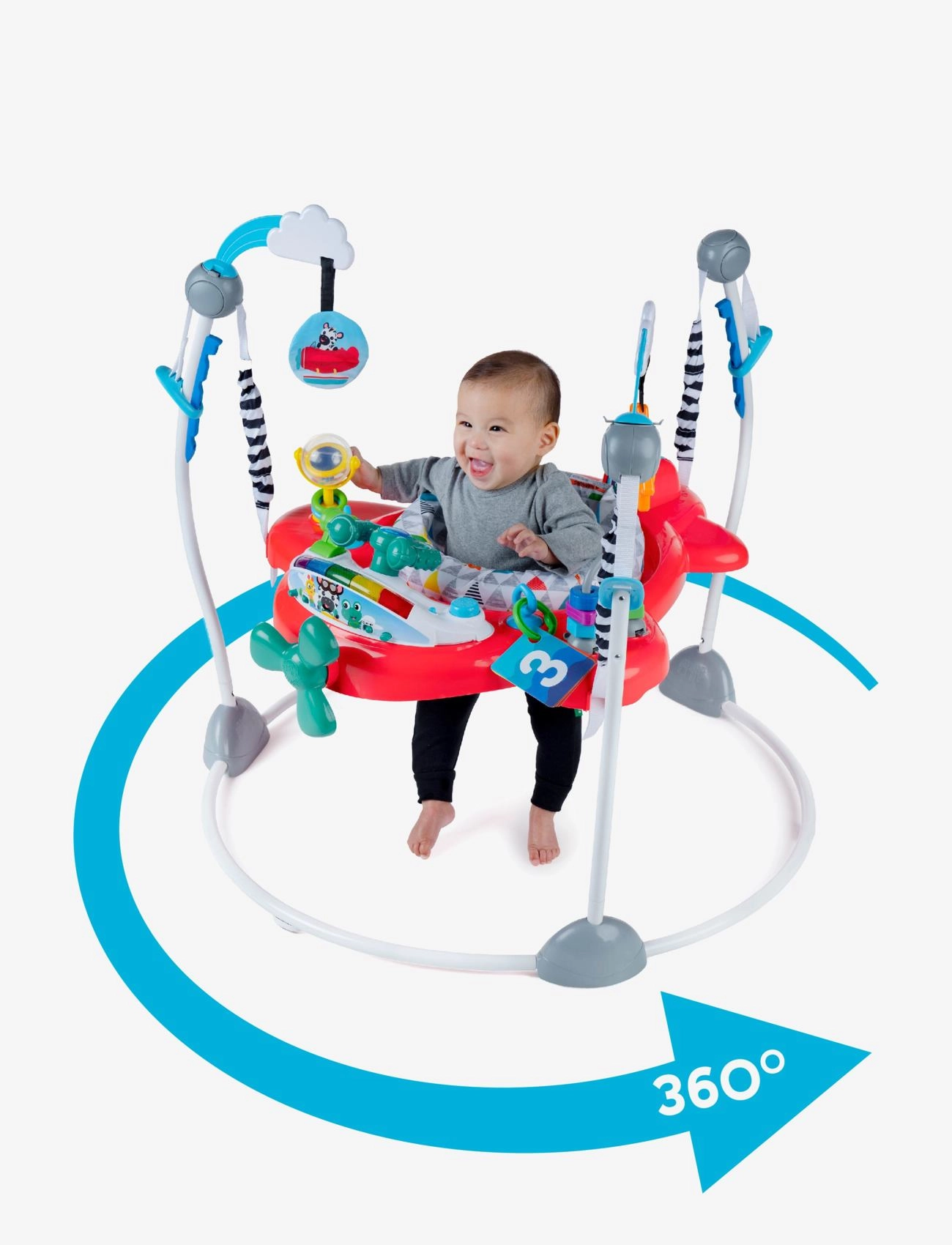Baby Einstein - 2-i-1 Activity Jumper: Sky Explorers - bursdagsgaver - multi coloured - 2