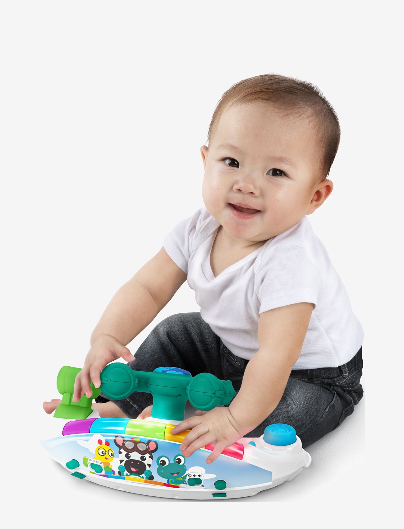 Baby Einstein - 2-i-1 Activity Jumper: Sky Explorers - gåstolar - multi coloured - 3