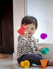 Baby Einstein - Stack & Squish Cups™ sensorisk stablelegetøj - de laveste prisene - multi coloured - 6