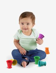 Baby Einstein - Stack & Squish Cups™ sensorisk stablelegetøj - de laveste prisene - multi coloured - 4