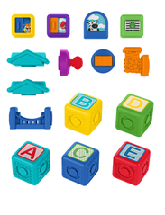 Baby Einstein - Bridge & Learn™ Magnetiske Aktivitetsklodser - aktivitetslegetøj - multi coloured - 8