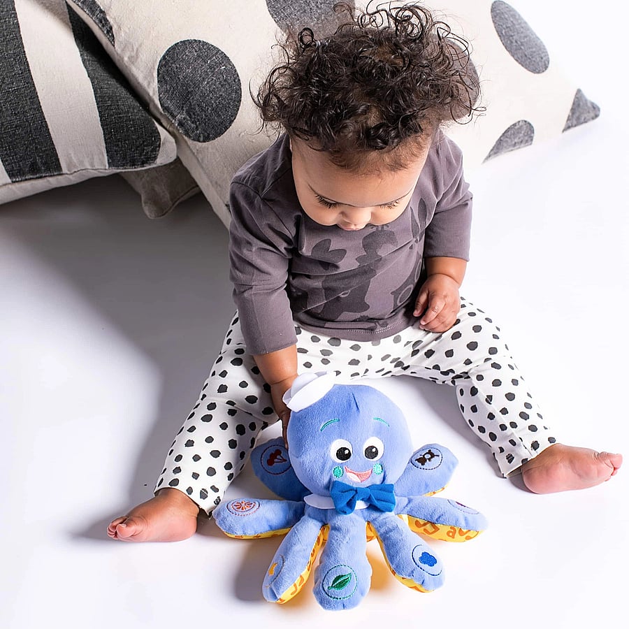 Baby Einstein - Octoplush Blæksprutte - speldosor - blue - 5