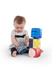 Baby Einstein - Explore & Discover Soft Klodser - aktivitetslegetøj - multi coloured - 2