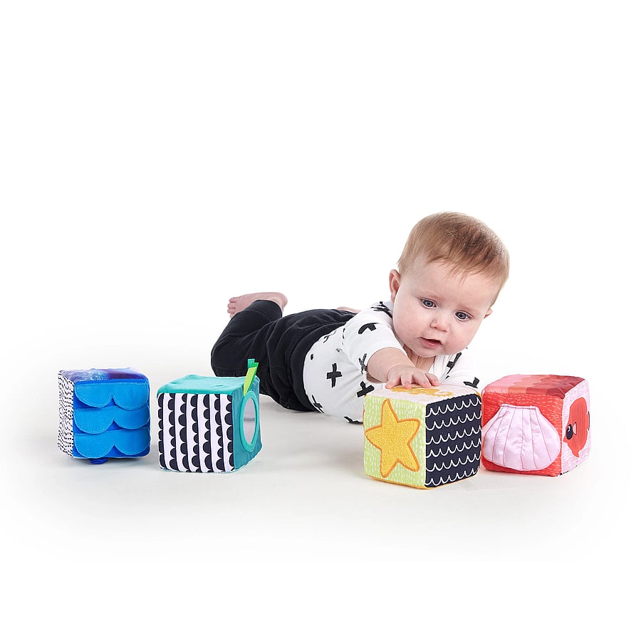 Baby Einstein - Explore & Discover Soft Klodser - stapelbara klossar - multi coloured - 3
