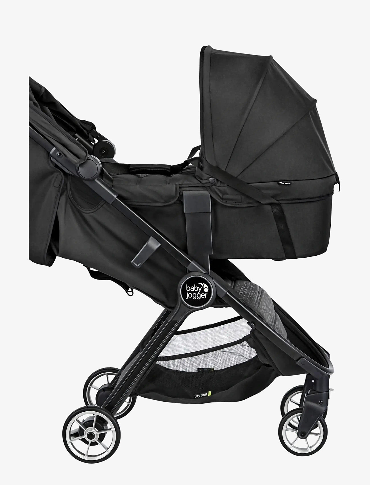 Baby Jogger - City Tour 2 Carrycot - Jet - barnevognstilbehør - jet - 1