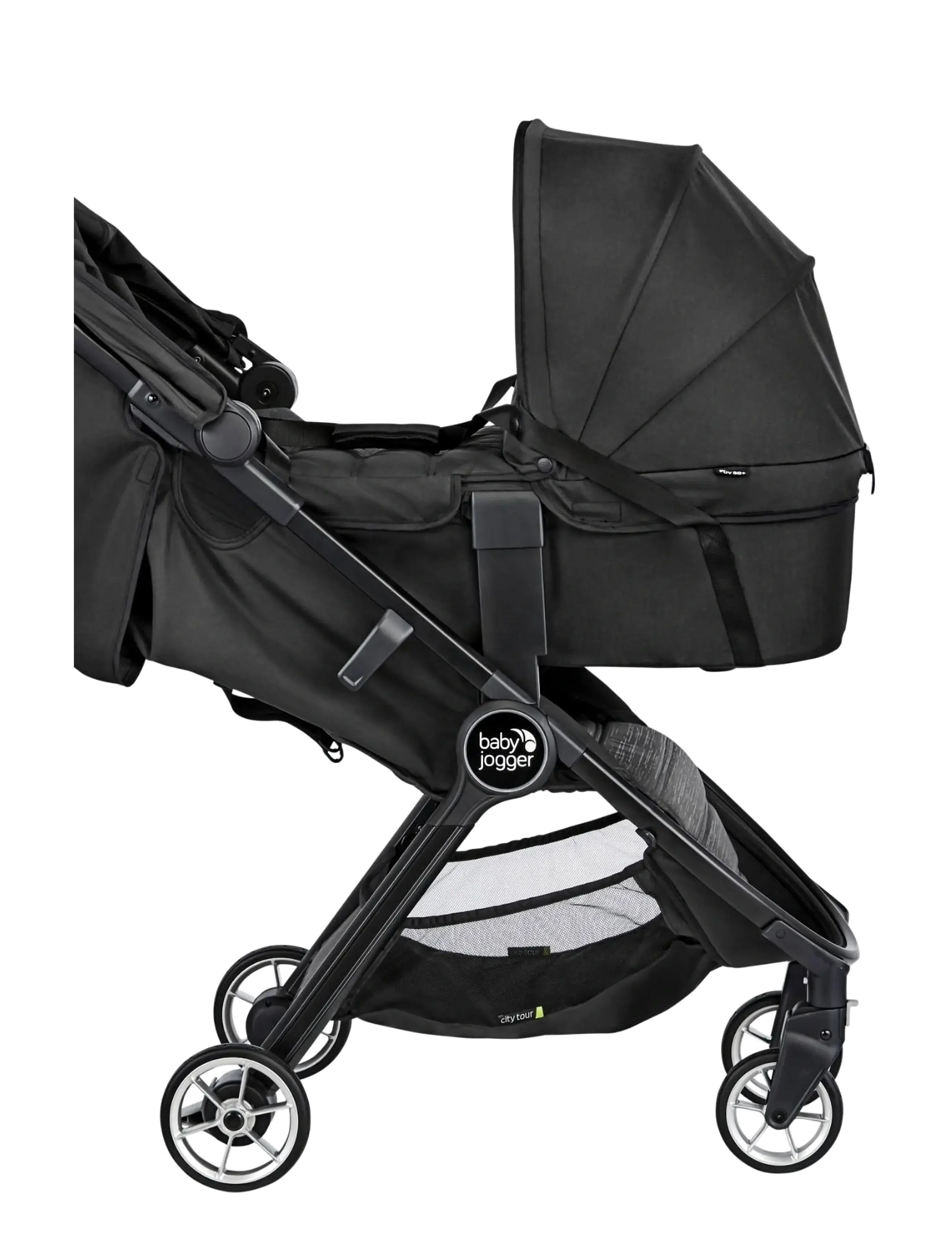 Baby Jogger - City Tour 2 Carrycot - Jet - stroller accessories - jet - 1
