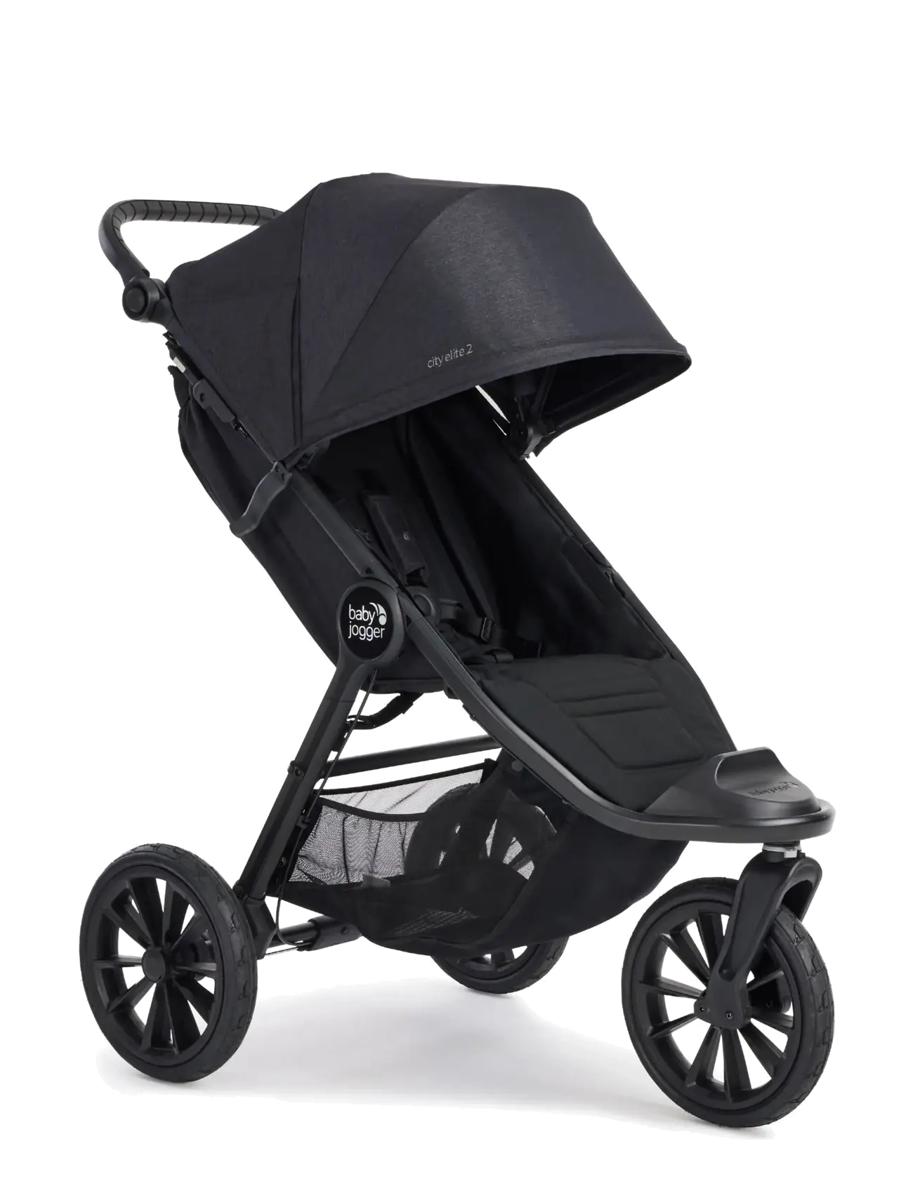 Baby Jogger City Elite 2 Opulent Black incl. rain cover - Babyprodukte - OPULENT BLACK / black