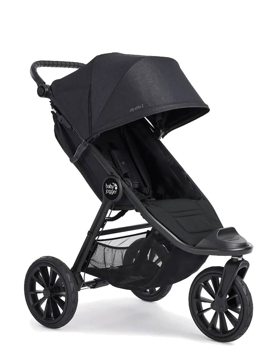 Baby Jogger - City Elite 2 Opulent Black incl. rain cover - klapvogne & tilbehør - opulent black - 1