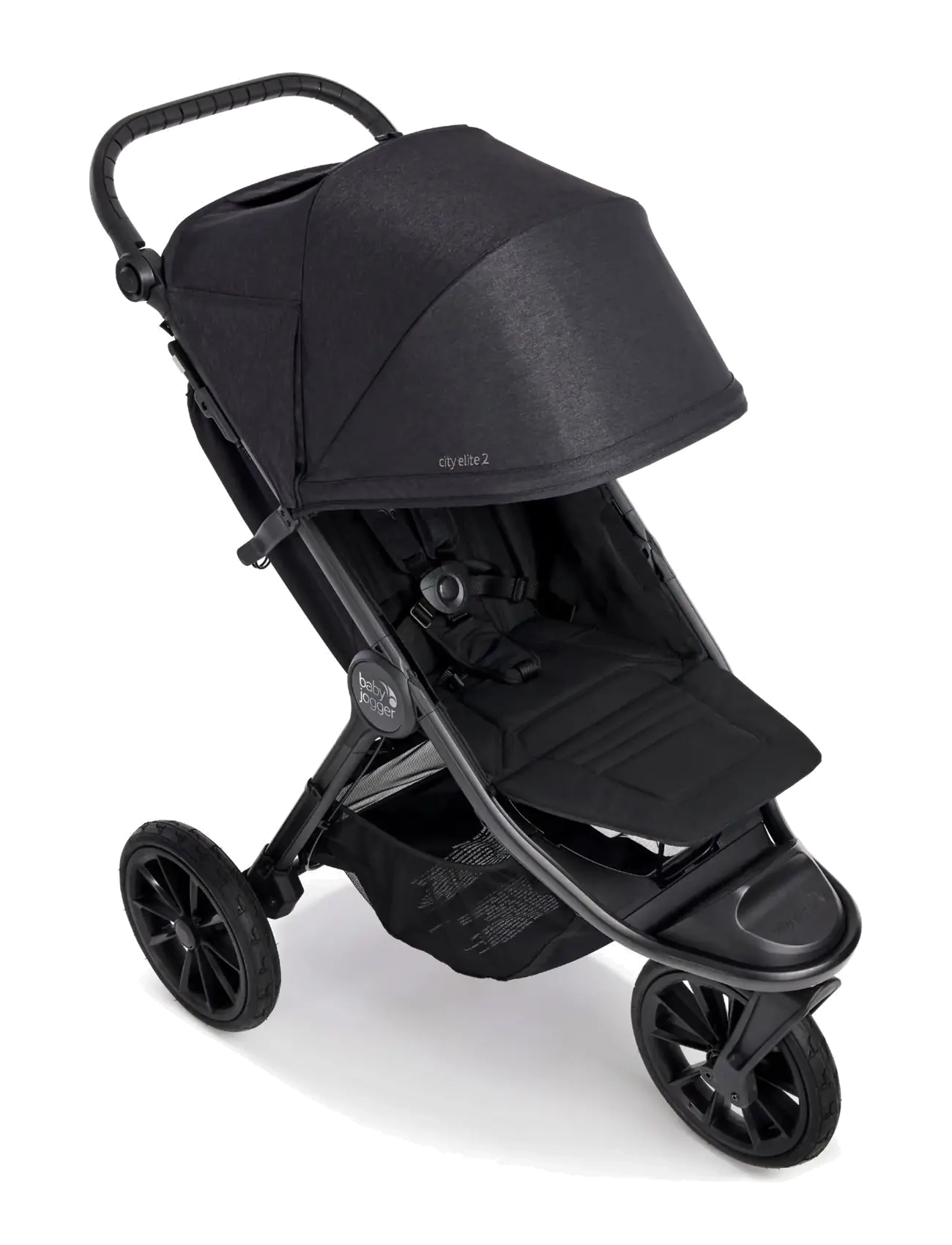Baby Jogger - City Elite 2 Opulent Black incl. rain cover - klapvogne & tilbehør - opulent black - 2