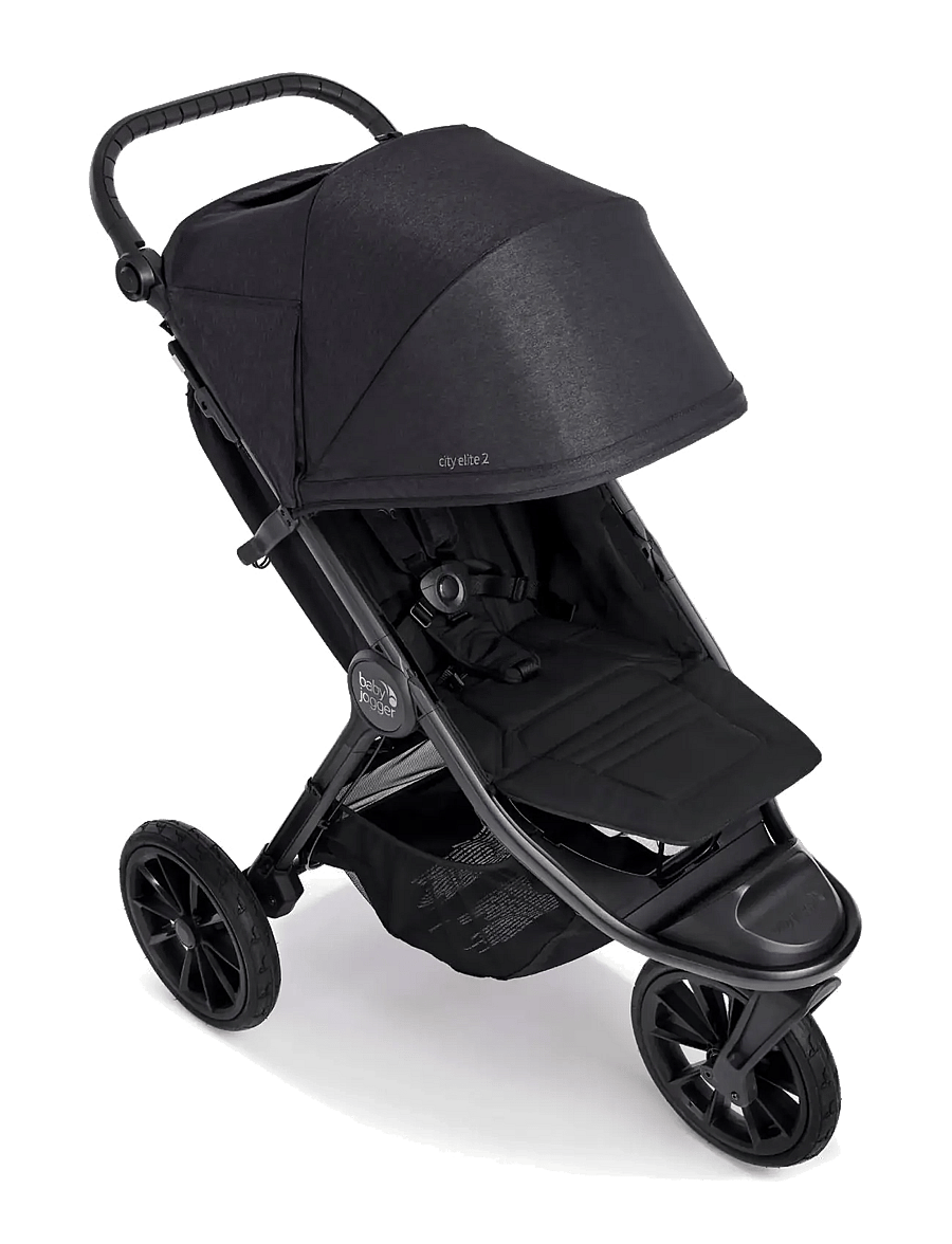 Baby Jogger - City Elite 2 Opulent Black incl. rain cover - klapvogne & tilbehør - opulent black - 2