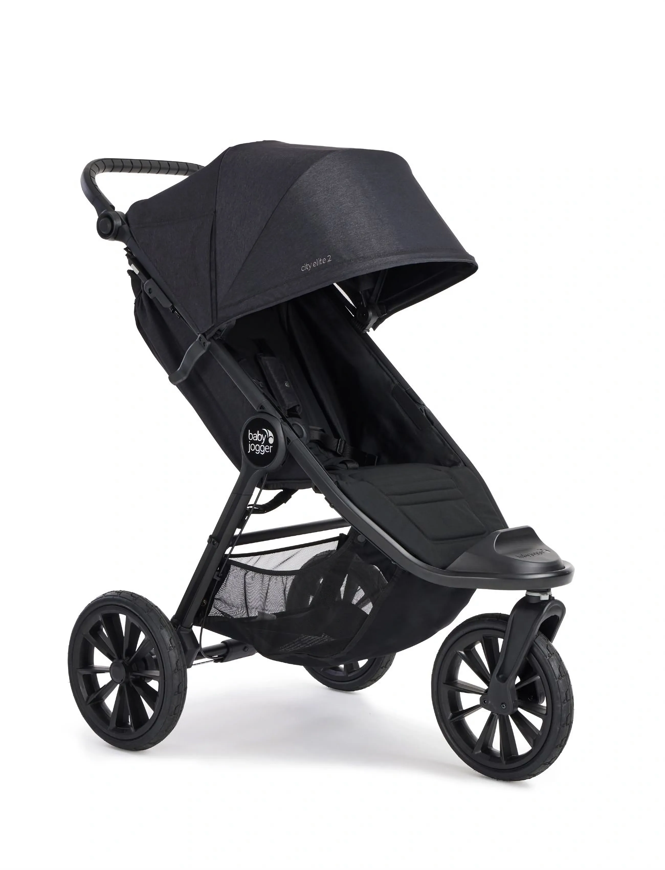 Baby Jogger City Elite 2 Opulent Black Incl. Rain Cover, 34 KG, Strollers & Accessories, Schwarz - Strollers, Kinder
