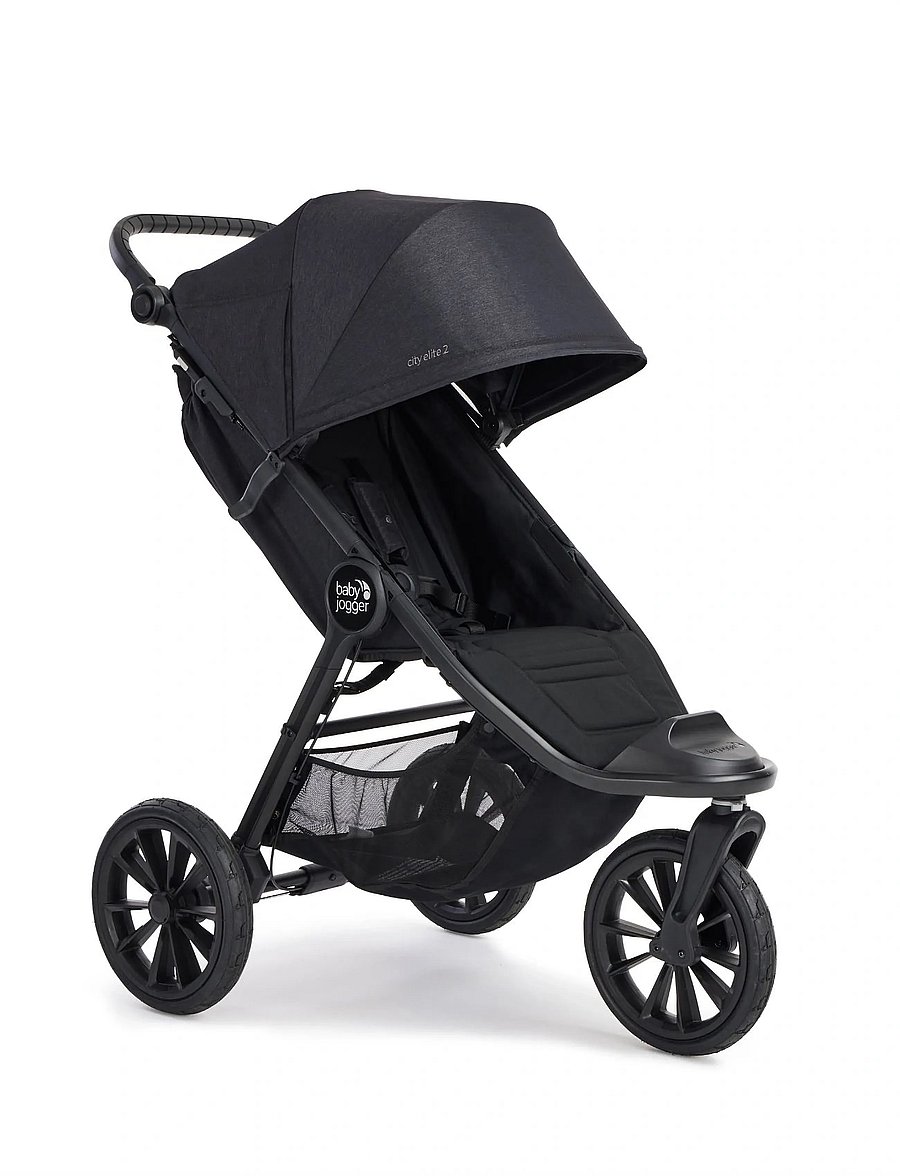 Baby Jogger - City Elite 2 Opulent Black incl. rain cover - klapvogne & tilbehør - opulent black - 0