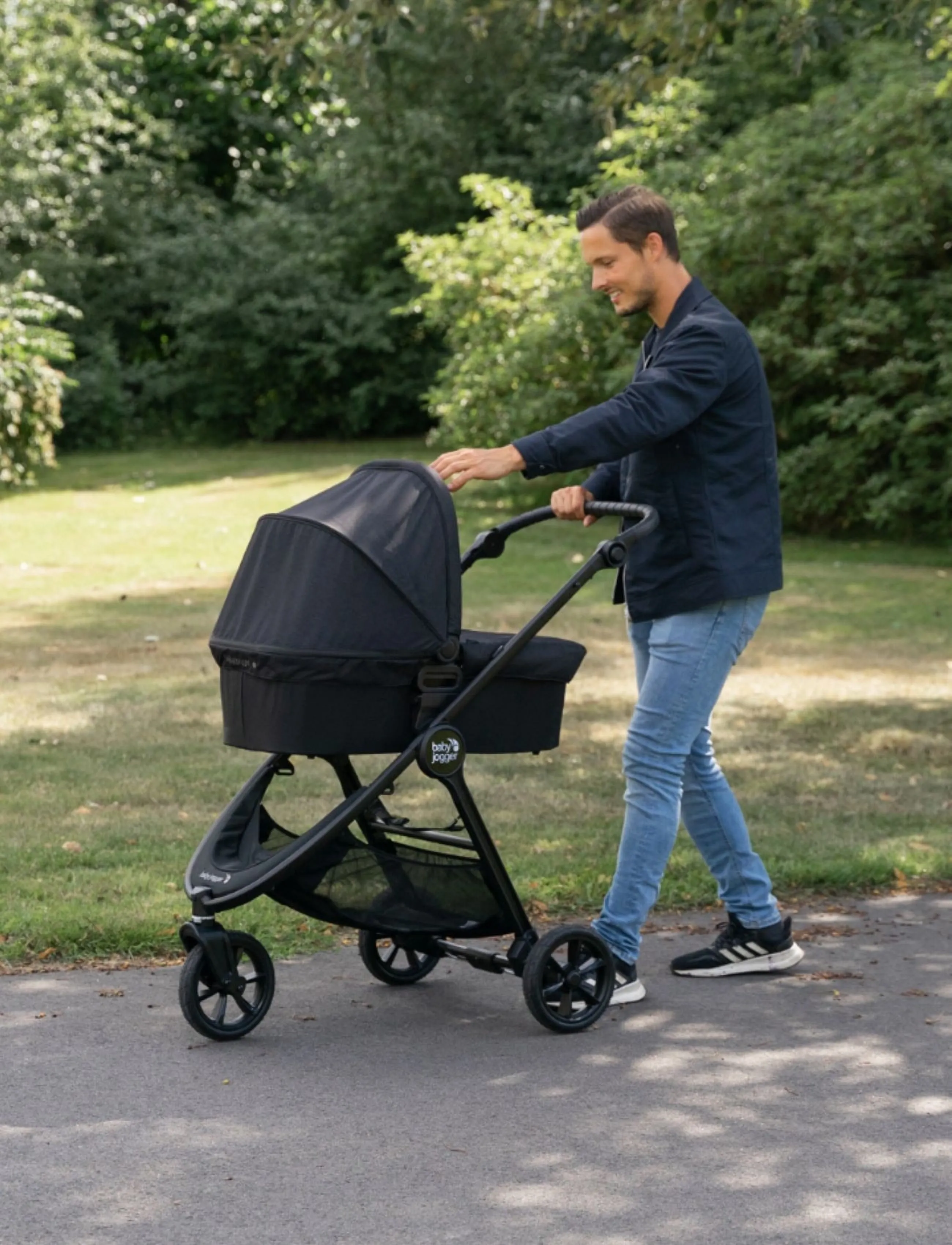 Baby Jogger City Elite 2/Mini Gt2.1 Pram Opulent Black, 9 KG, Strollers & Accessories, Schwarz - Stroller Kinder