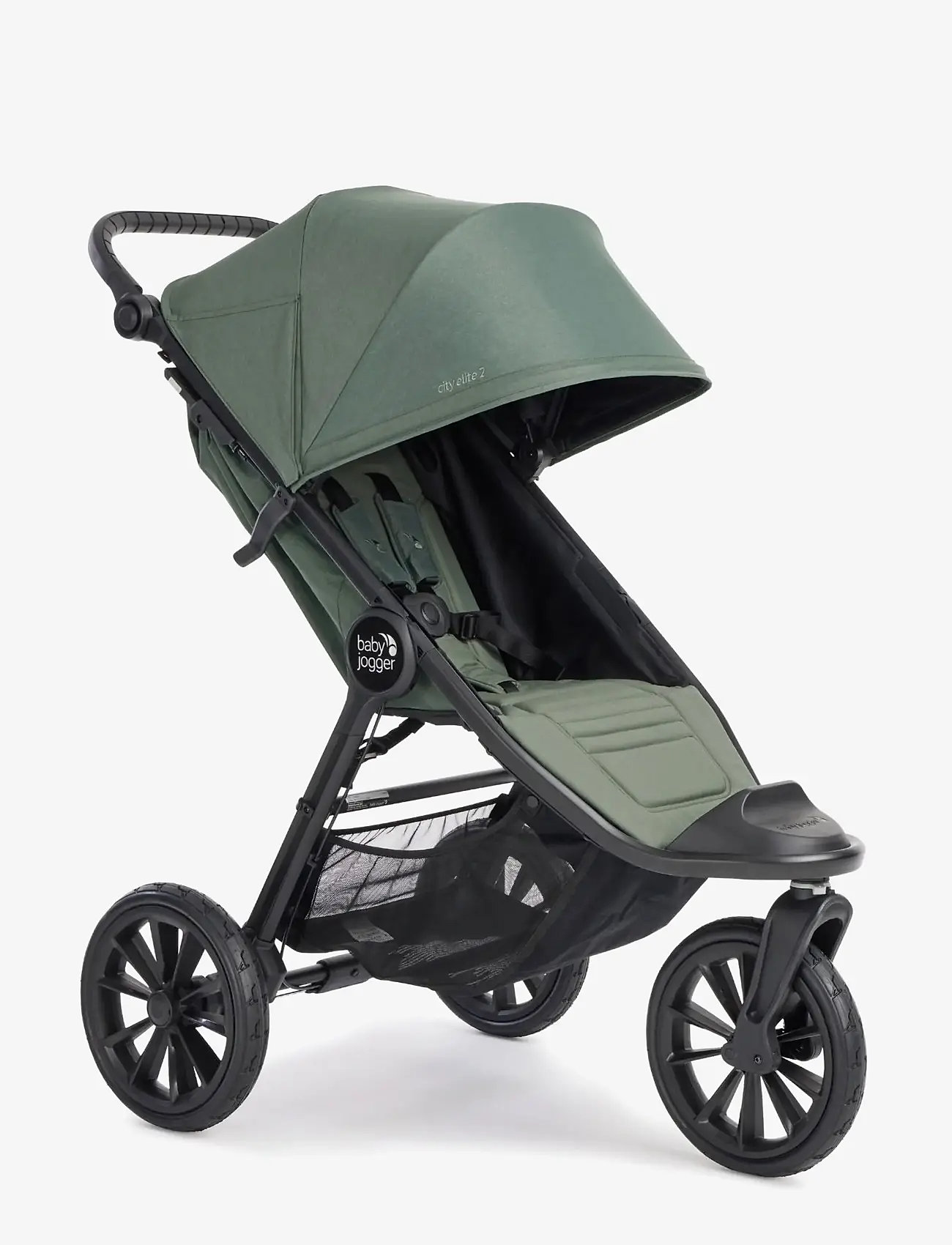 Baby Jogger - City Elite 2 Briar Green - klapvogne & tilbehør - briar green - 1