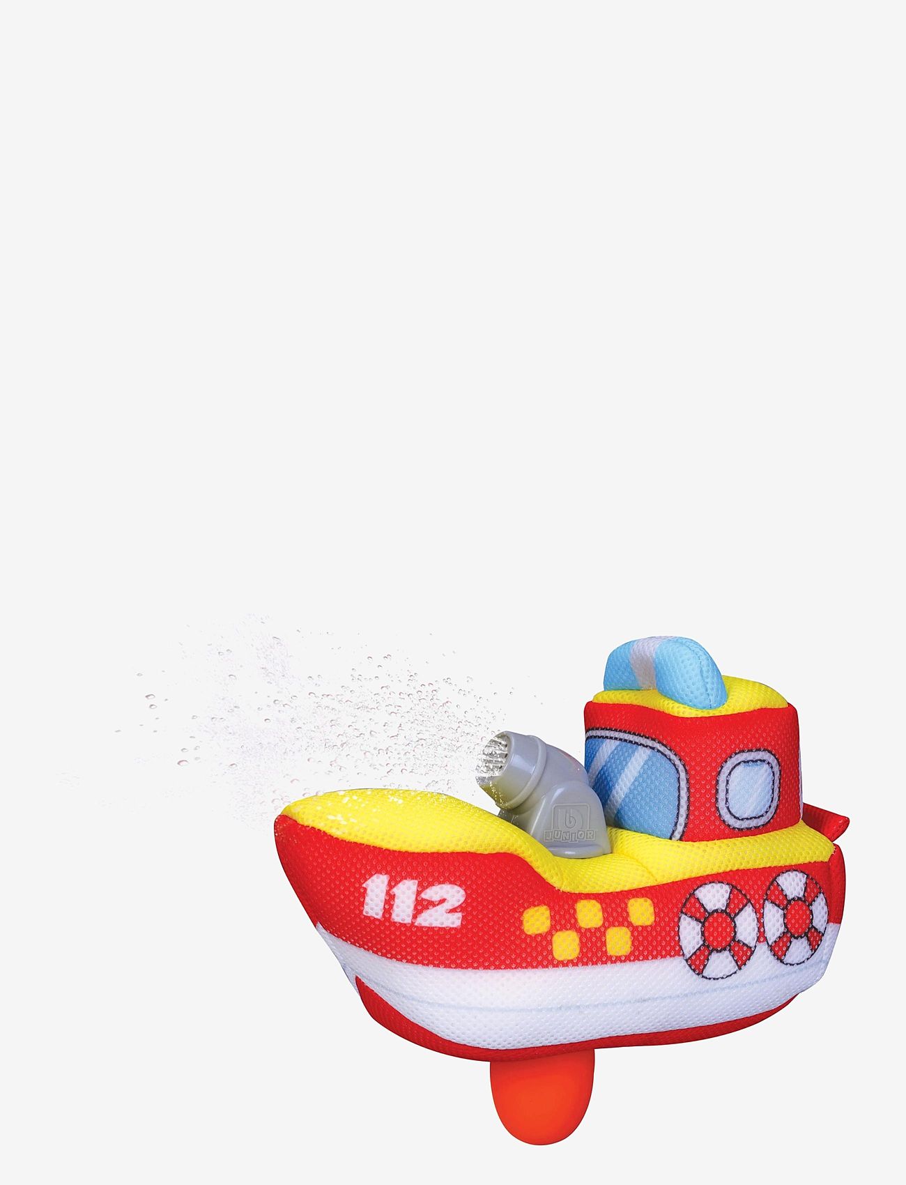 BB Junior - BB Junior Water Squirter Fire Boat - bath toys - red - 0