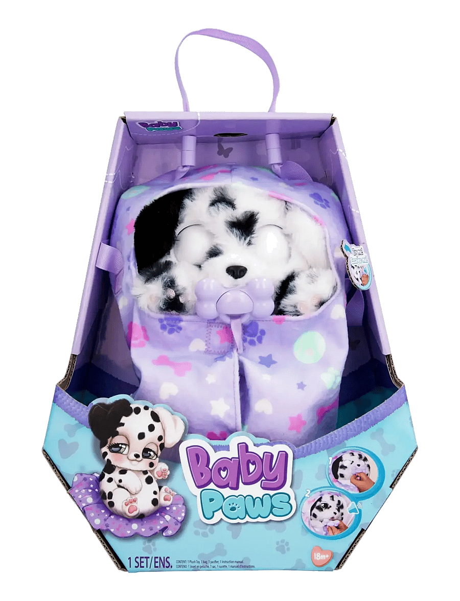 Baby Paws - Baby Paws Spotty The Dalmatian 24 cm - tuskudýr - muti - 0
