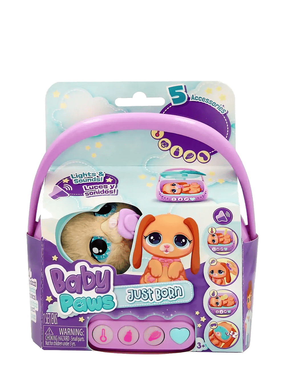 Baby Paws Baby Paws Baby Paws Just Born Puppy (Multi/Beige) - 299 kr | Boozt.com