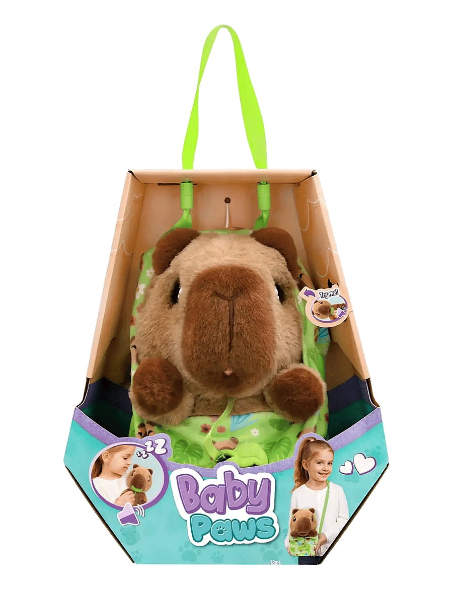 Baby Paws - Baby Paws W4 Capybara 24 cm - mjukisdjur - multi - 1