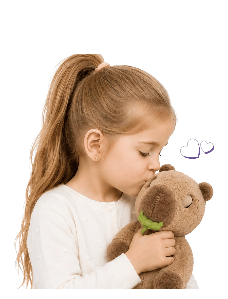 Baby Paws - Baby Paws W4 Capybara 24 cm - mjukisdjur - multi - 0