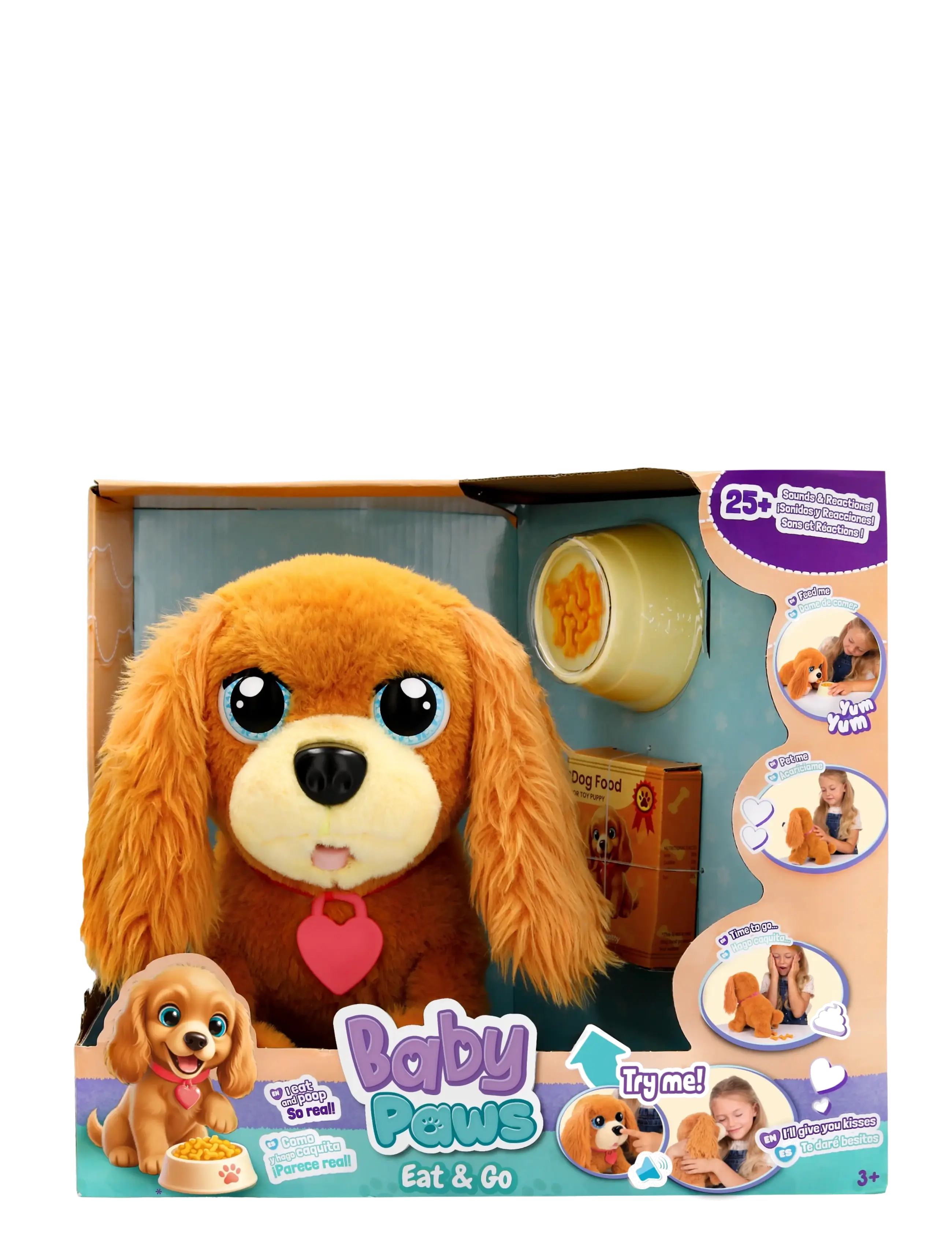 Baby Paws Baby Paws Eat & Go - Yli 50€ - MULTI / brown