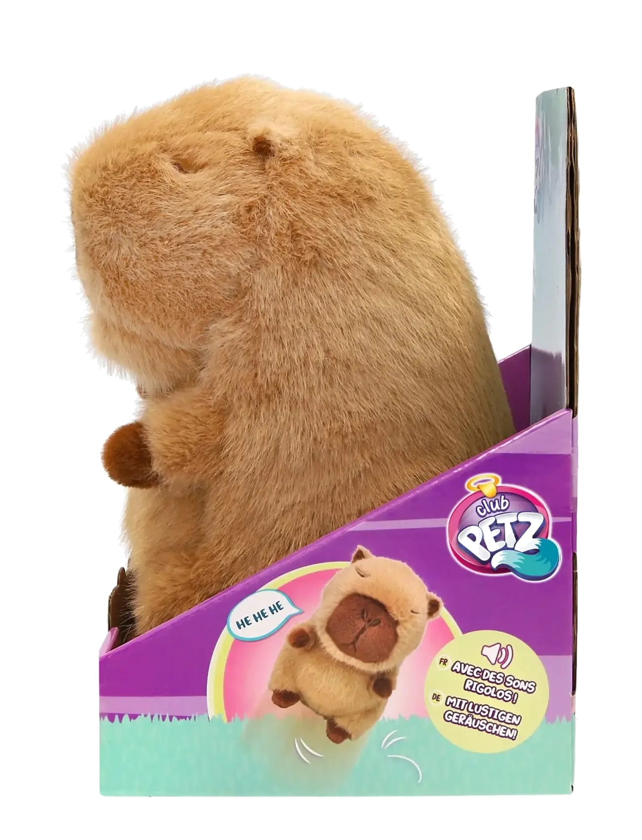 Baby Paws - Club Petz Bim Bam Capybara 16cm - interaktiva djur - multi - 5
