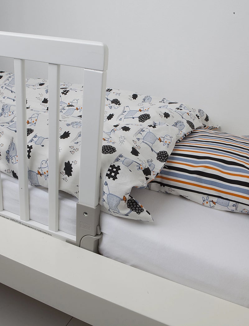 BabyDan - Wooden Bed Guard by BabyDan, white/silver - barnsäkerhet - white - 4