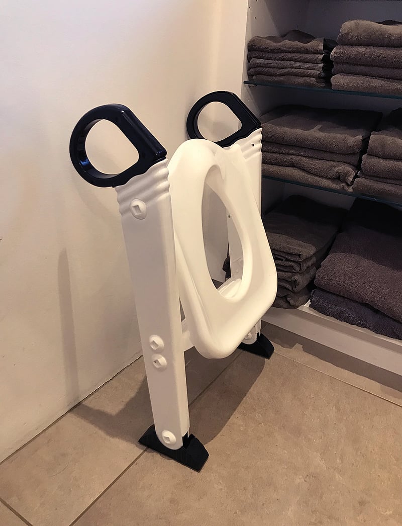 BabyDan - Toilet Trainer with Step by BabyDan - die niedrigsten preise - white/black - 2