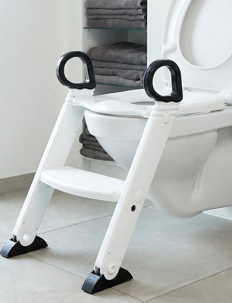 BabyDan - Toilet Trainer with Step by BabyDan - töpfchen - white/black - 4