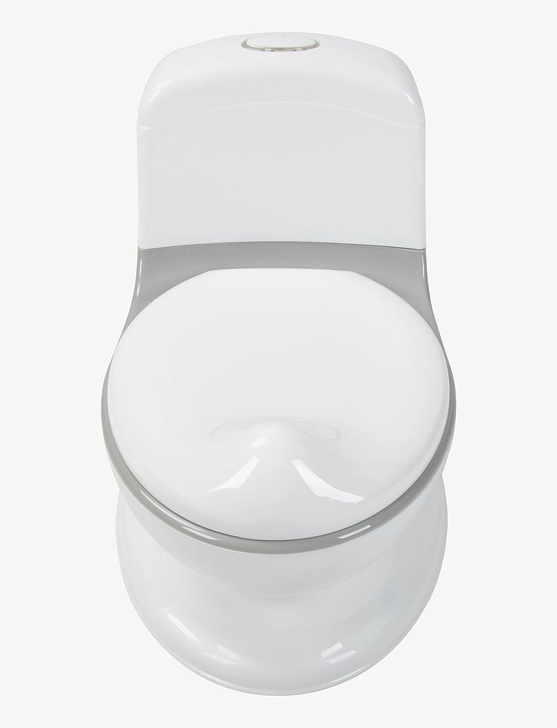 BabyDan - Potty with Flush Sound by BabyDan - pottor - white/grey - 0