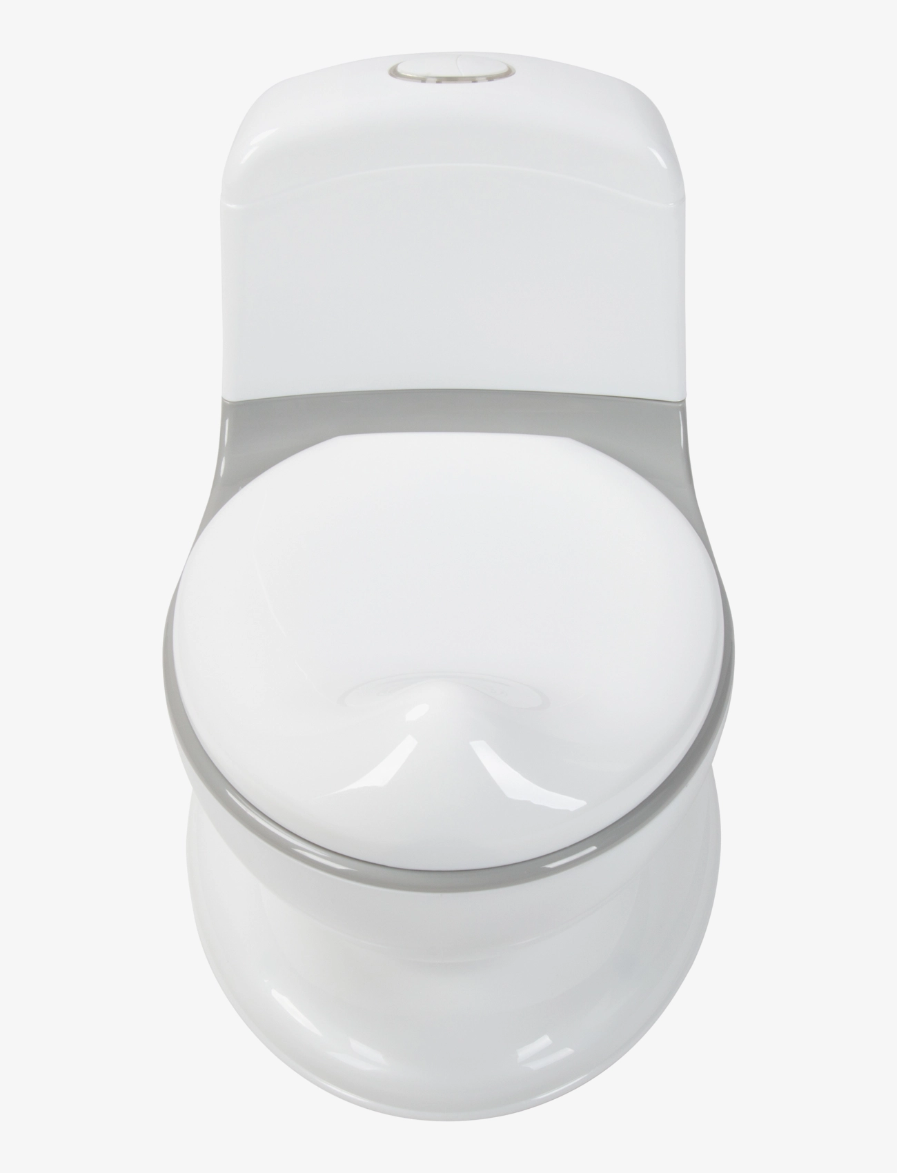 BabyDan Potty with Flush Sound by BabyDan - 4 for 3 - WHITE/GREY / white