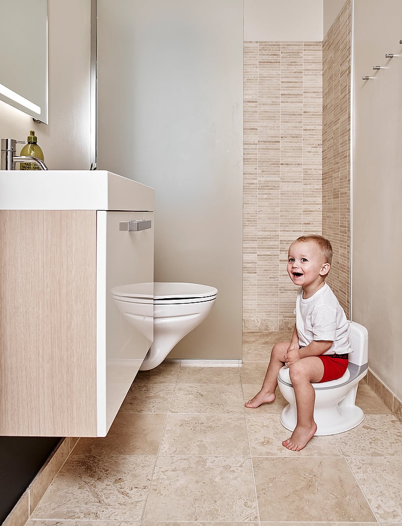 BabyDan - Potty with Flush Sound by BabyDan - pottor - white/grey - 4