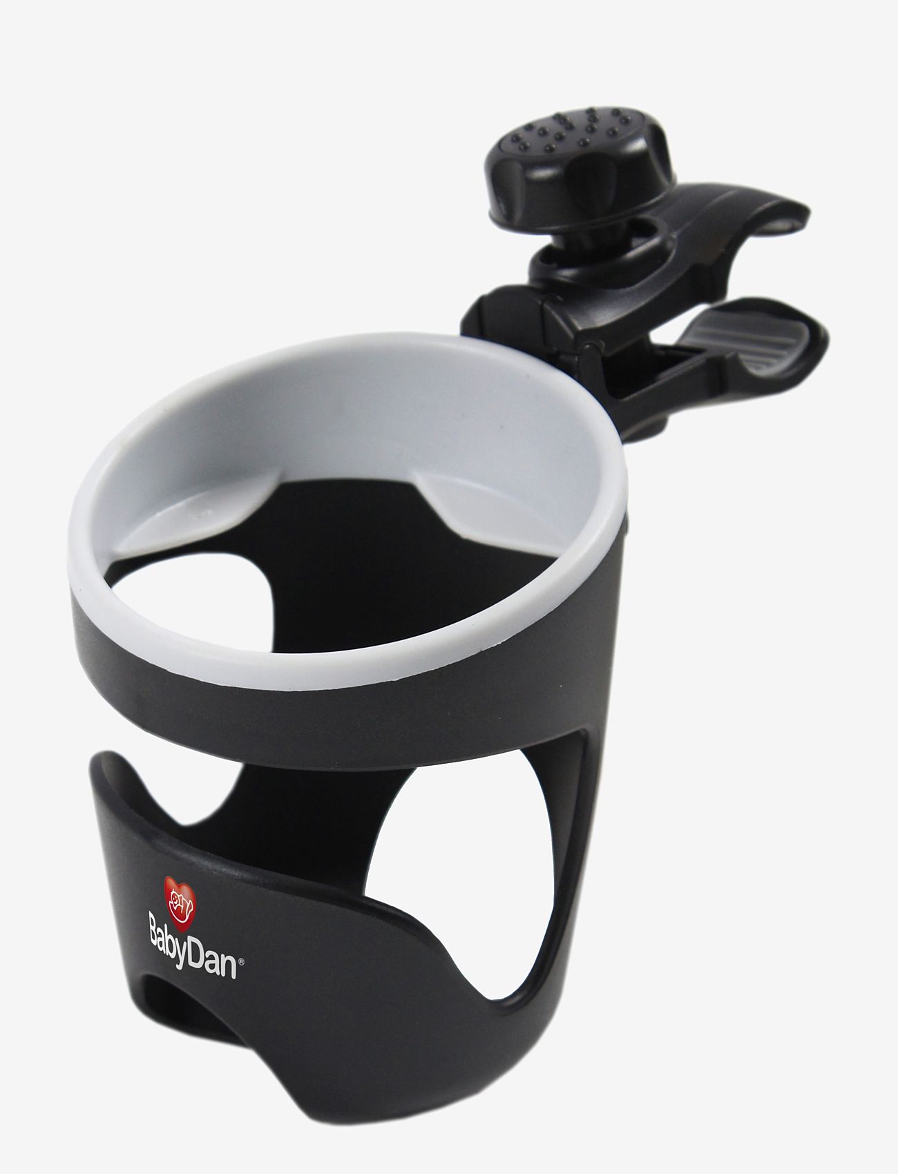 BabyDan - Cup holder for stroller/pram by BabyDan - barnvagnstillbehör - black - 0